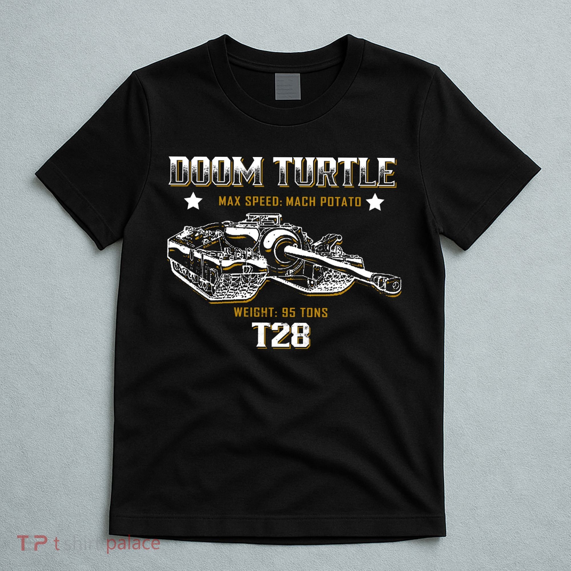 Doom Turtle T28 Super Heavy Tank T-Shirt