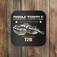 Doom Turtle T28 Super Heavy Tank Coaster thumb 0