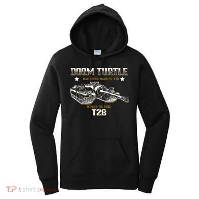 Doom Turtle T28 Super Heavy Tank Women's Hoodie