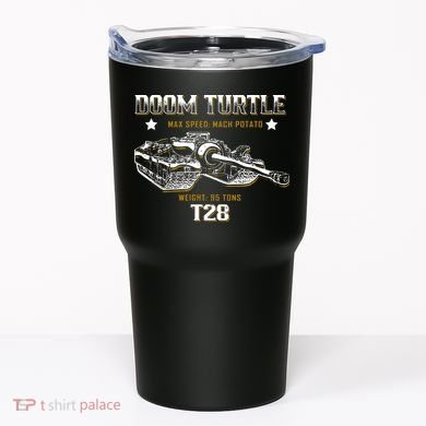 Doom Turtle T28 Super Heavy Tank Tumbler