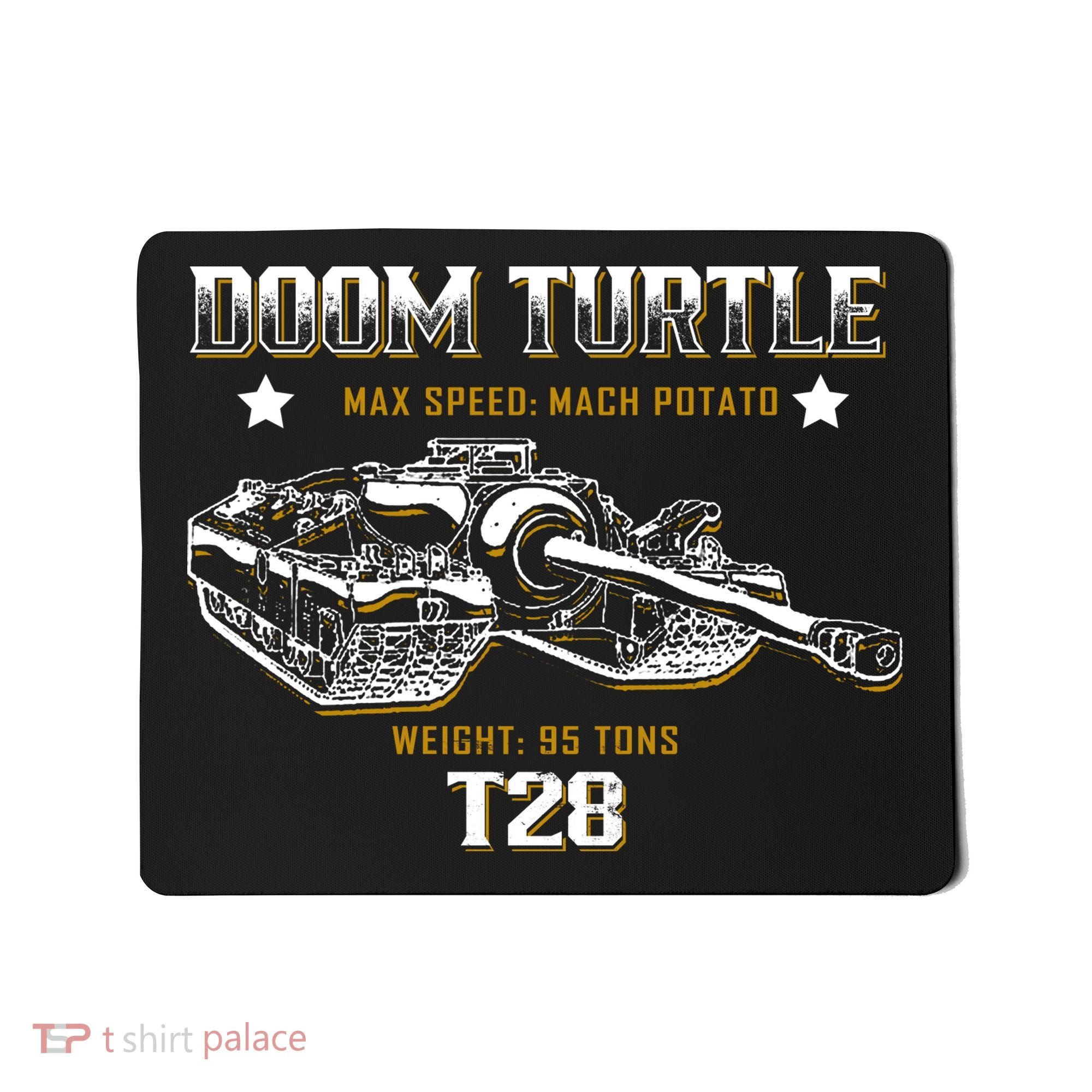 Doom Turtle T28 Super Heavy Tank Mousepad