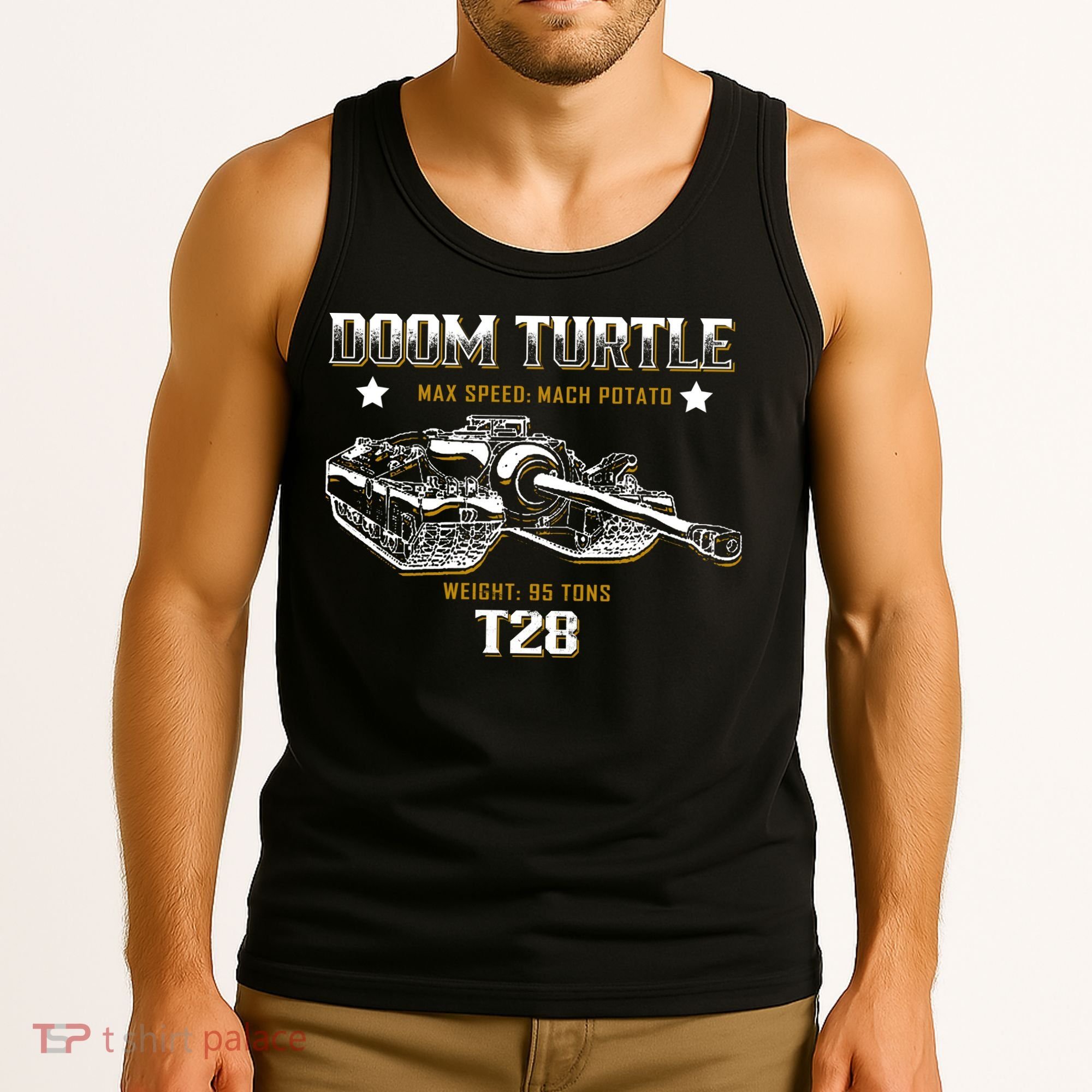 Doom Turtle T28 Super Heavy Tank Tank Top