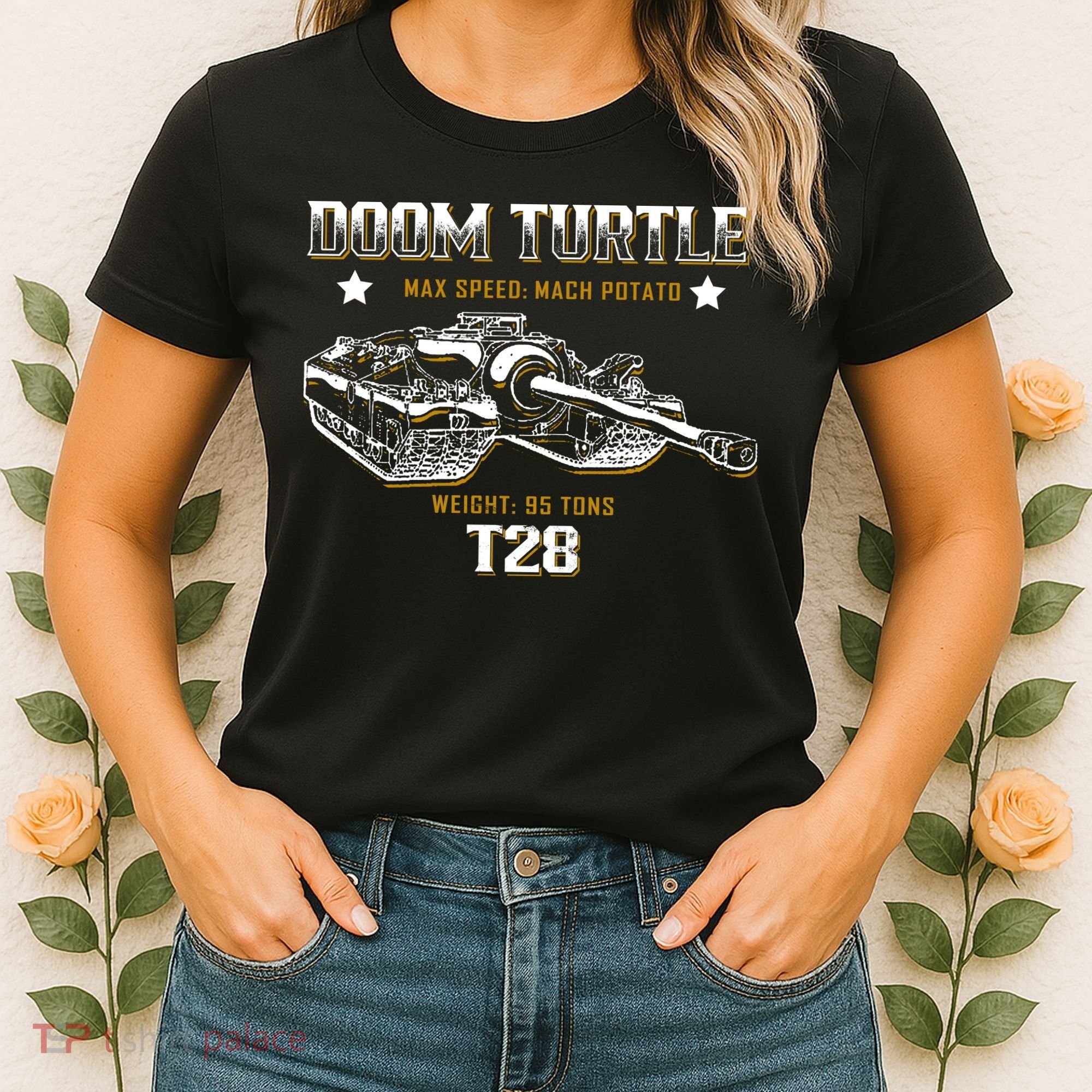 Doom Turtle T28 Super Heavy Tank Women's T-Shirt