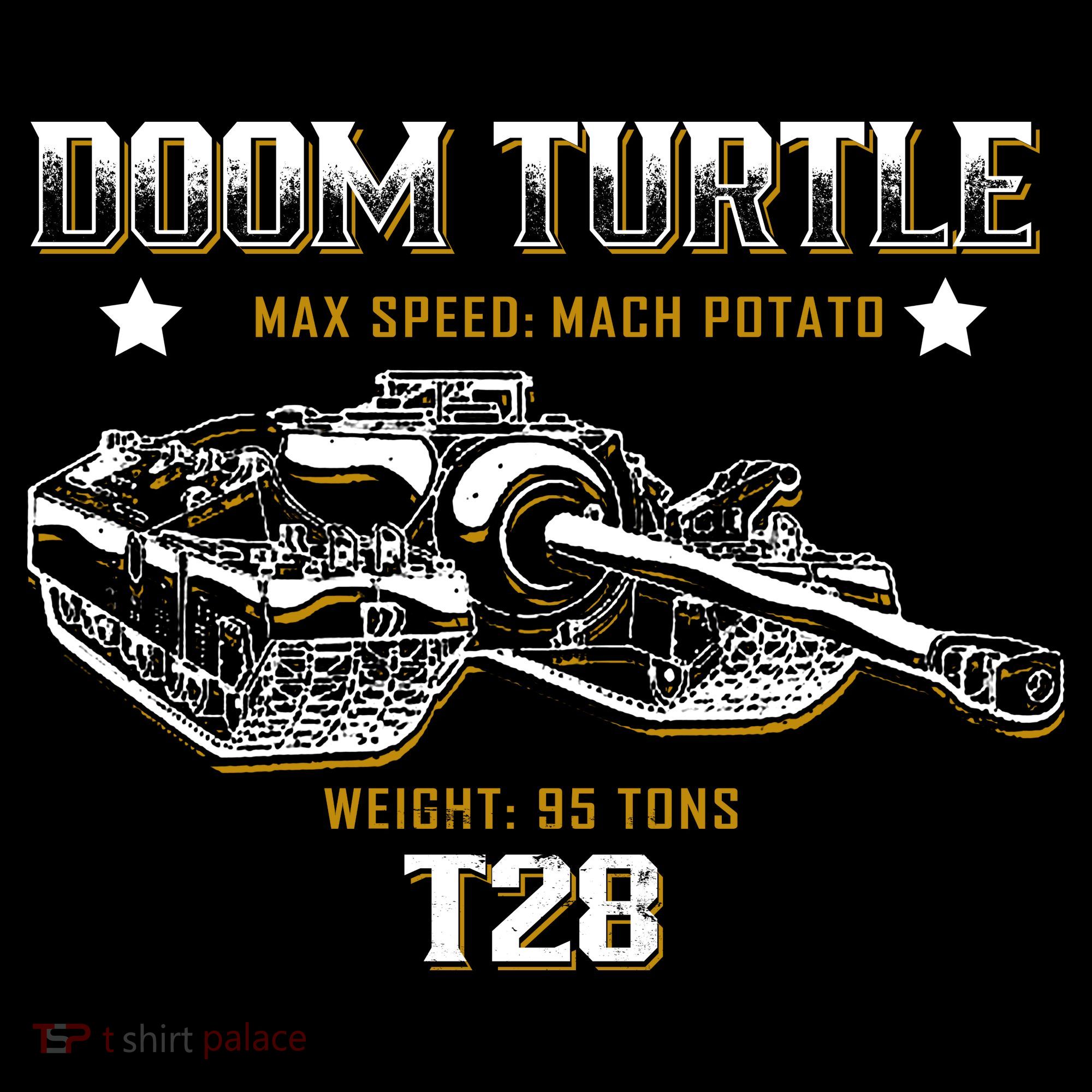 Doom Turtle T28 Super Heavy Tank Women's T-Shirt