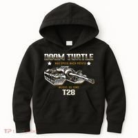 Doom Turtle T28 Super Heavy Tank Kids Hoodie thumb 0