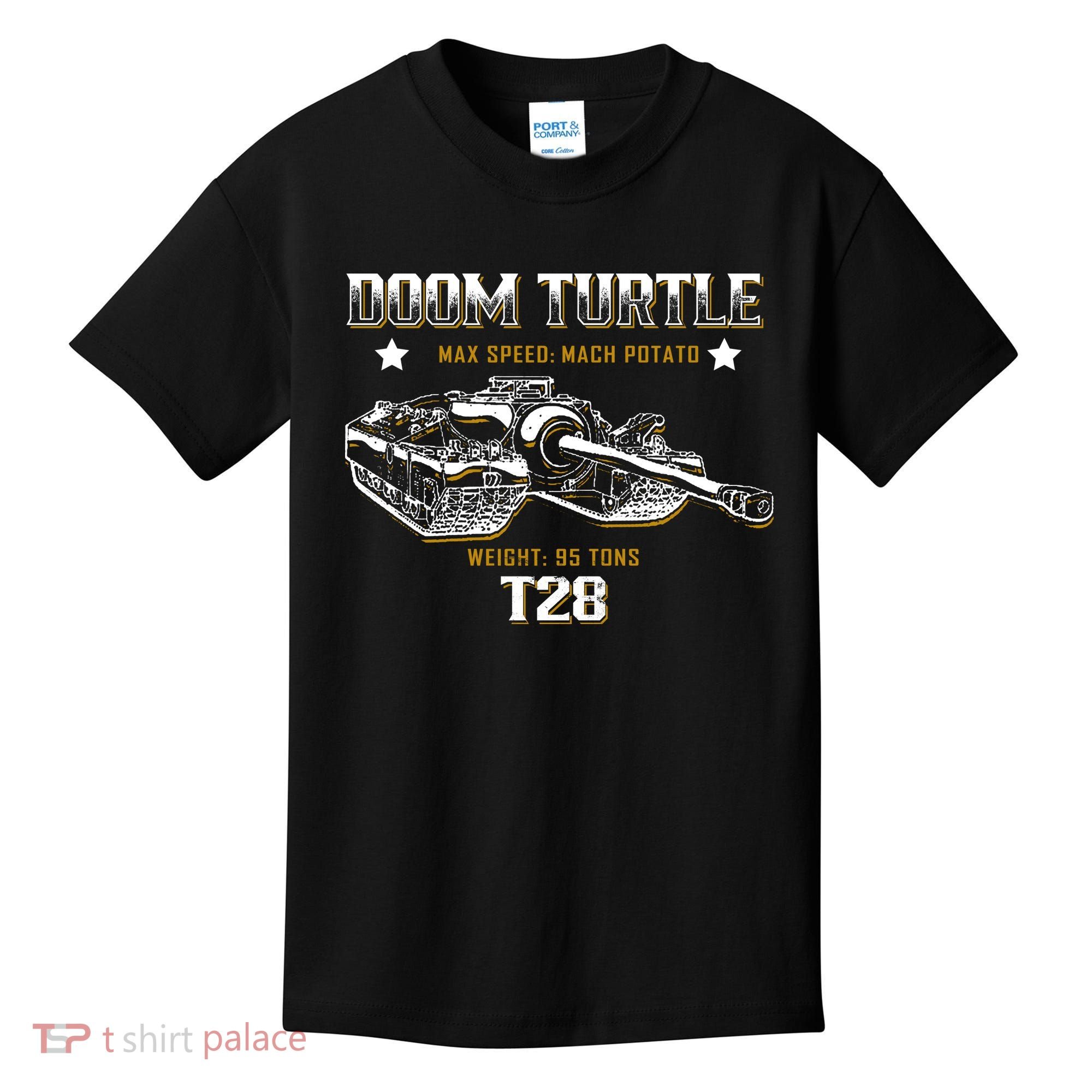 Doom Turtle T28 Super Heavy Tank Kids T-Shirt