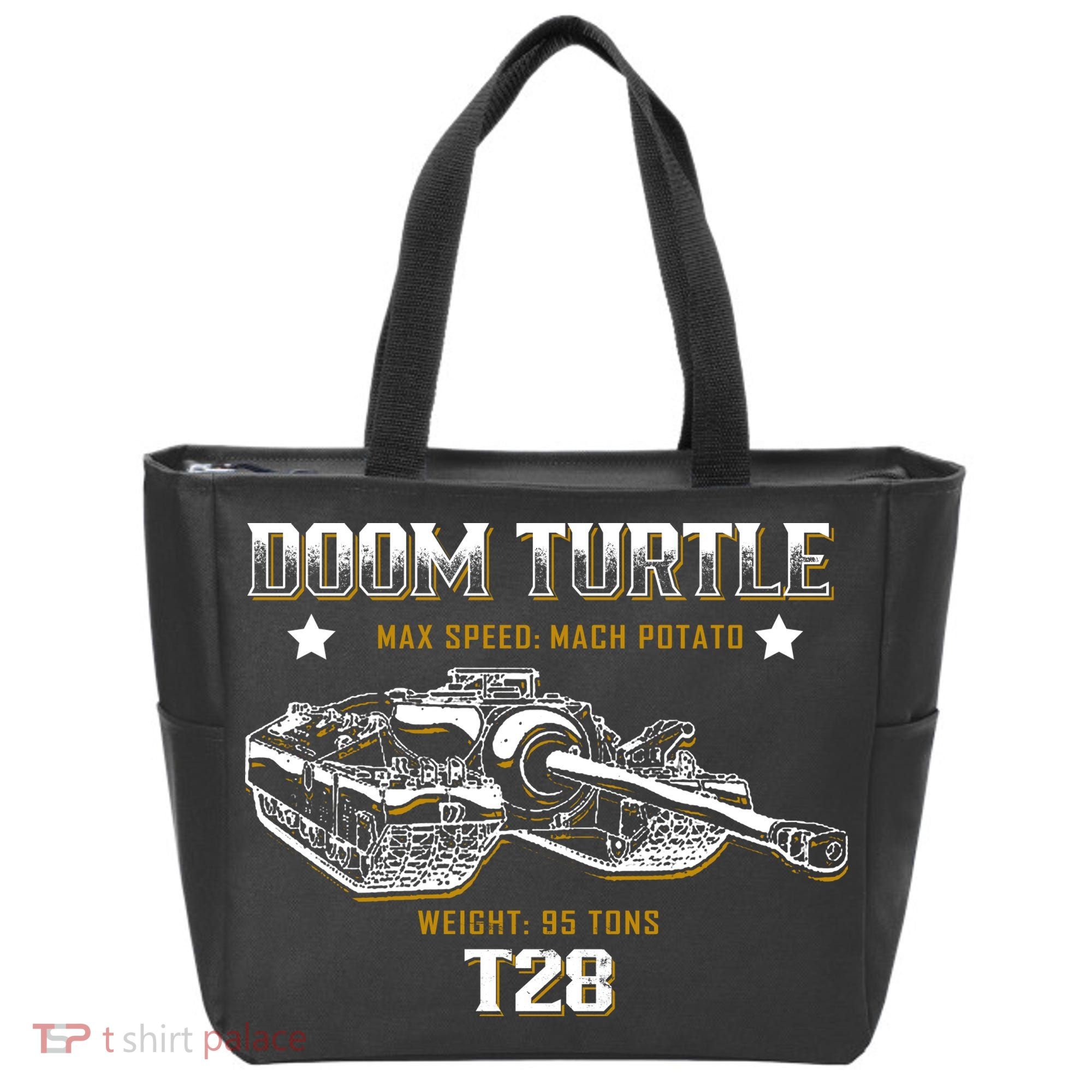 Doom Turtle T28 Super Heavy Tank Tote Bag