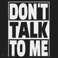 Don't Talk To Me Golf Towel thumb 3