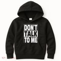 Don't Talk To Me Kids Hoodie thumb 0