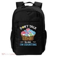 Don't Talk To Me I'm Counting Funny Crochet Knitting Funny Gift Backpack thumb 0