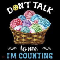 Don't Talk To Me I'm Counting Funny Crochet Knitting Funny Gift Coffee Mug thumb 5