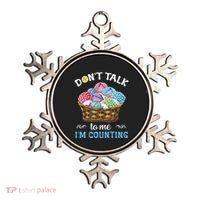 Don't Talk To Me I'm Counting Funny Crochet Knitting Funny Gift Ornament thumb 0