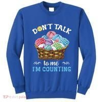 Don't Talk To Me I'm Counting Funny Crochet Knitting Funny Gift Sweatshirt thumb 0