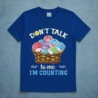 Don't Talk To Me I'm Counting Funny Crochet Knitting Funny Gift T-Shirt thumb 5