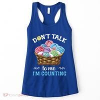 Don't Talk To Me I'm Counting Funny Crochet Knitting Funny Gift Women's Tank Top thumb 0