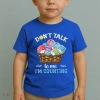Don't Talk To Me I'm Counting Funny Crochet Knitting Funny Gift Toddler T-Shirt thumb 2