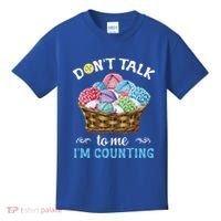 Don't Talk To Me I'm Counting Funny Crochet Knitting Funny Gift Kids T-Shirt thumb 0