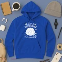 Don't Talk To Me I'm Counting Knitting Lover Knitters Gift Hoodie thumb 3