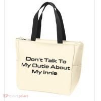Dont Talk To My Outie About My Innie Tote Bag thumb 3