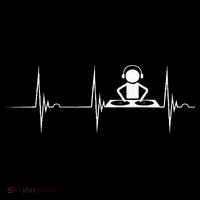 DJ Techno Turntable DJ Heartbeat EKG Pulse Dance Music Women's Hoodie thumb 2
