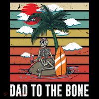 Dad To The Bone Spooky Skeleton Halloween Fathers Day Cute Gift Coffee Mug thumb 5