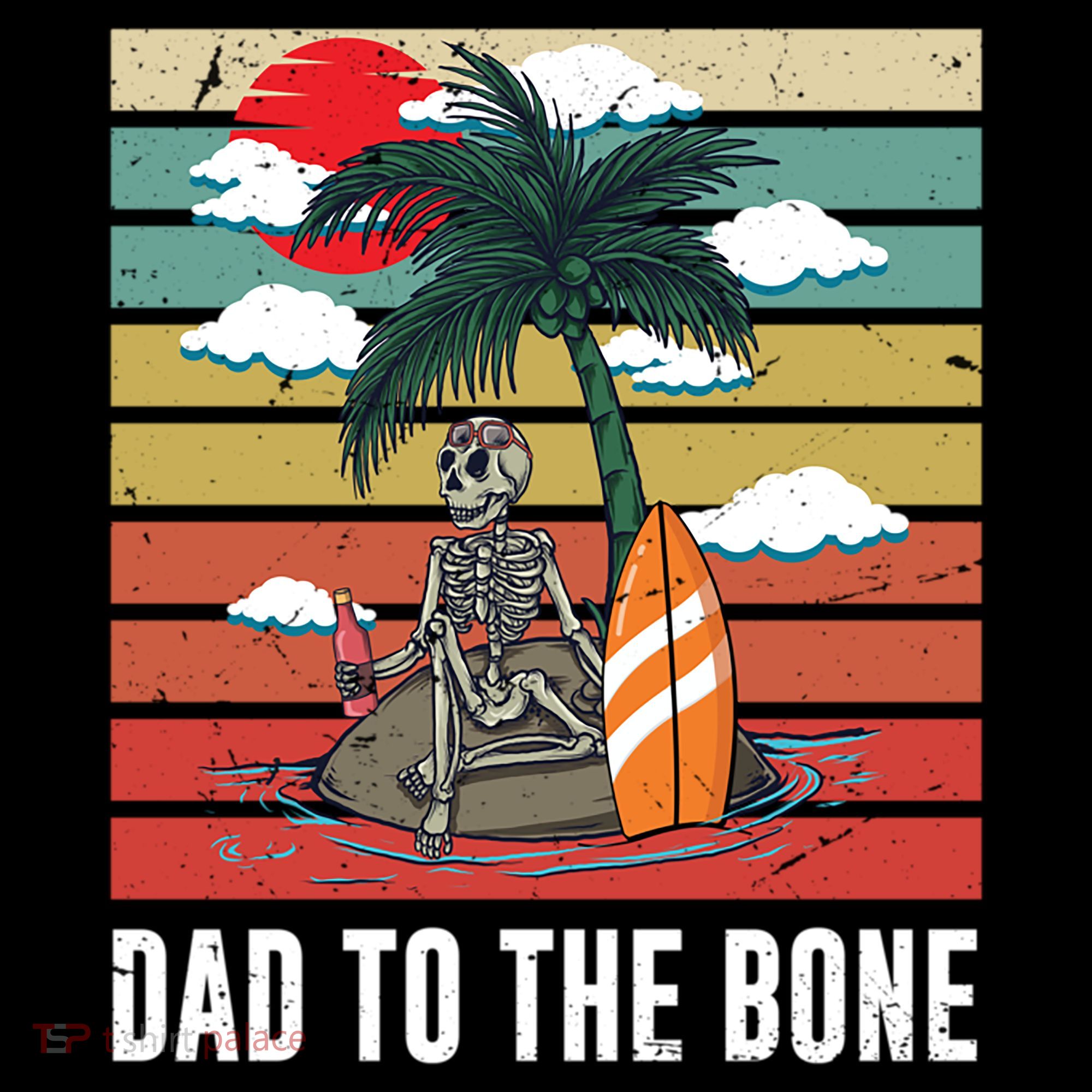 Dad To The Bone Spooky Skeleton Halloween Fathers Day Cute Gift Coffee Mug