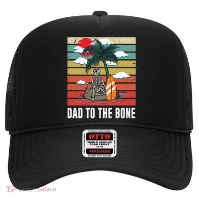 Dad To The Bone Spooky Skeleton Halloween Fathers Day Cute Gift Hat