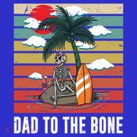 Dad To The Bone Spooky Skeleton Halloween Fathers Day Cute Gift Long Sleeve Shirt thumb 2