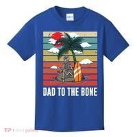 Dad To The Bone Spooky Skeleton Halloween Fathers Day Cute Gift Kids T-Shirt thumb 0