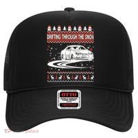 Drifting Through The Snow Ugly Christmas Sweater Classic Gift Hat thumb 0