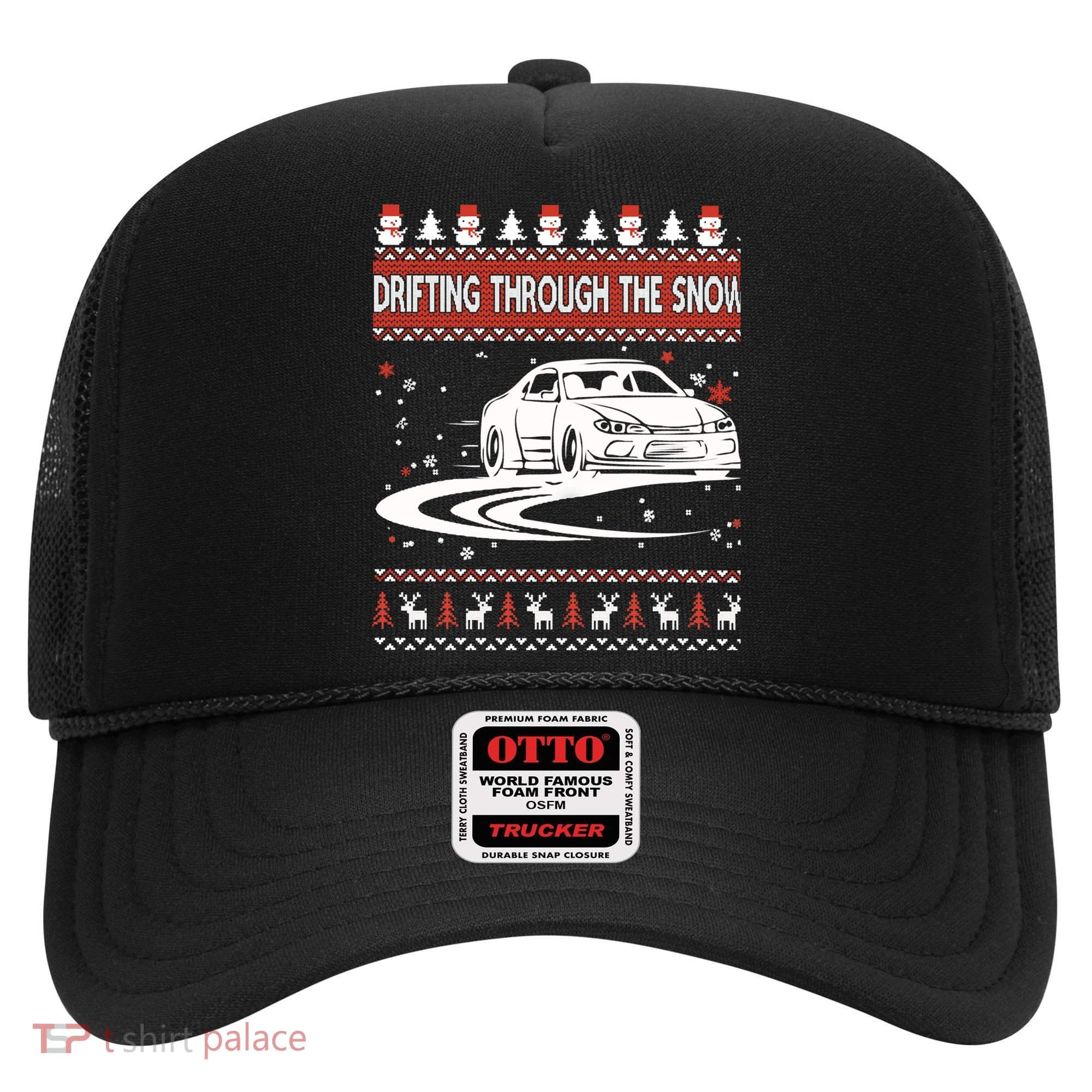 Drifting Through The Snow Ugly Christmas Sweater Classic Gift Hat