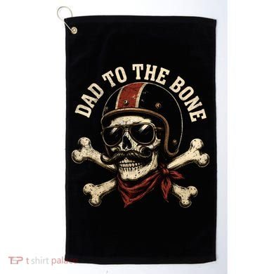 Dad To The Bone Golf Towel