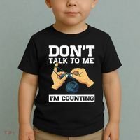 Don't Talk To Me I'm Counting Funny Crocheting Yarn Lover Toddler T-Shirt thumb 2