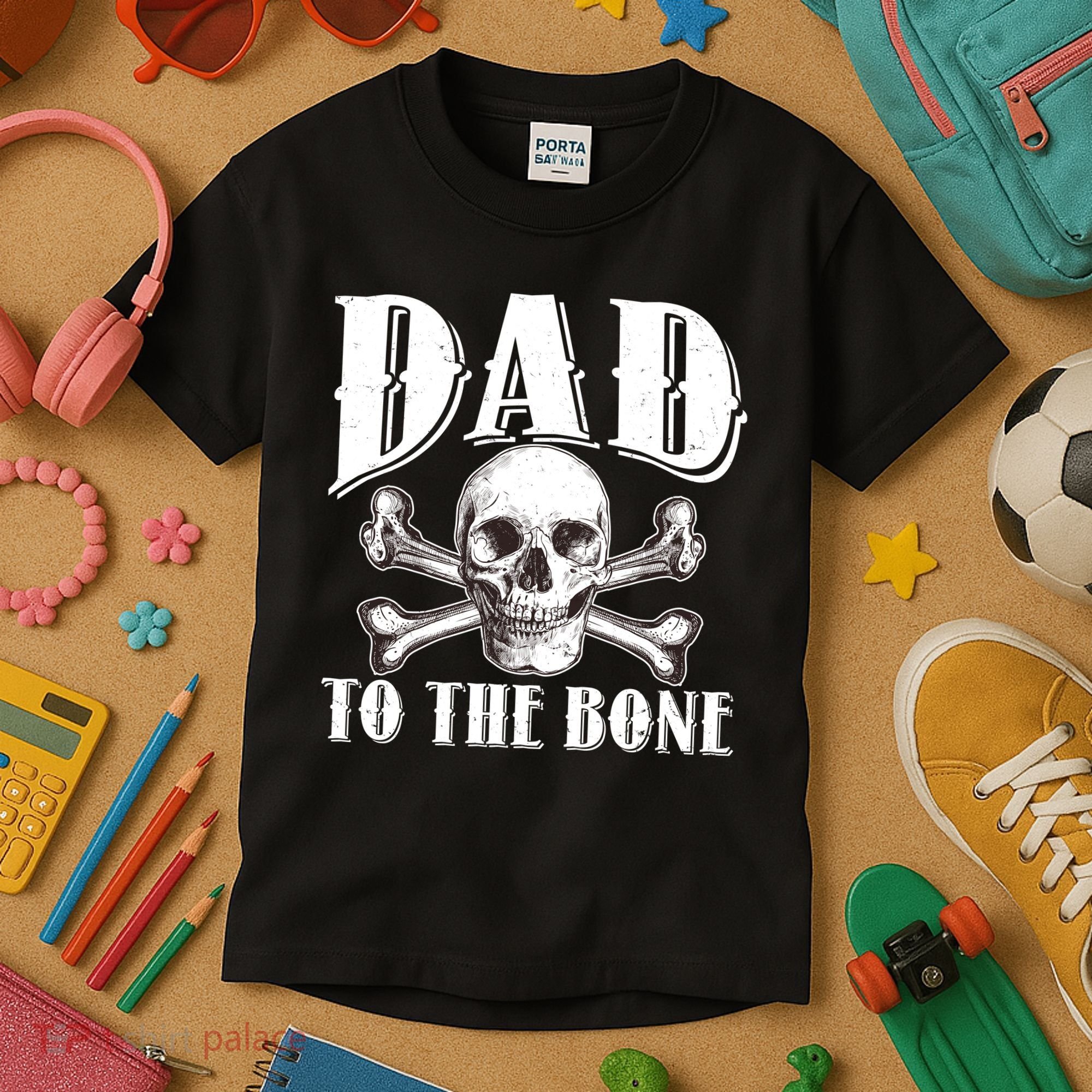 Dad To The Bone Kids T-Shirt
