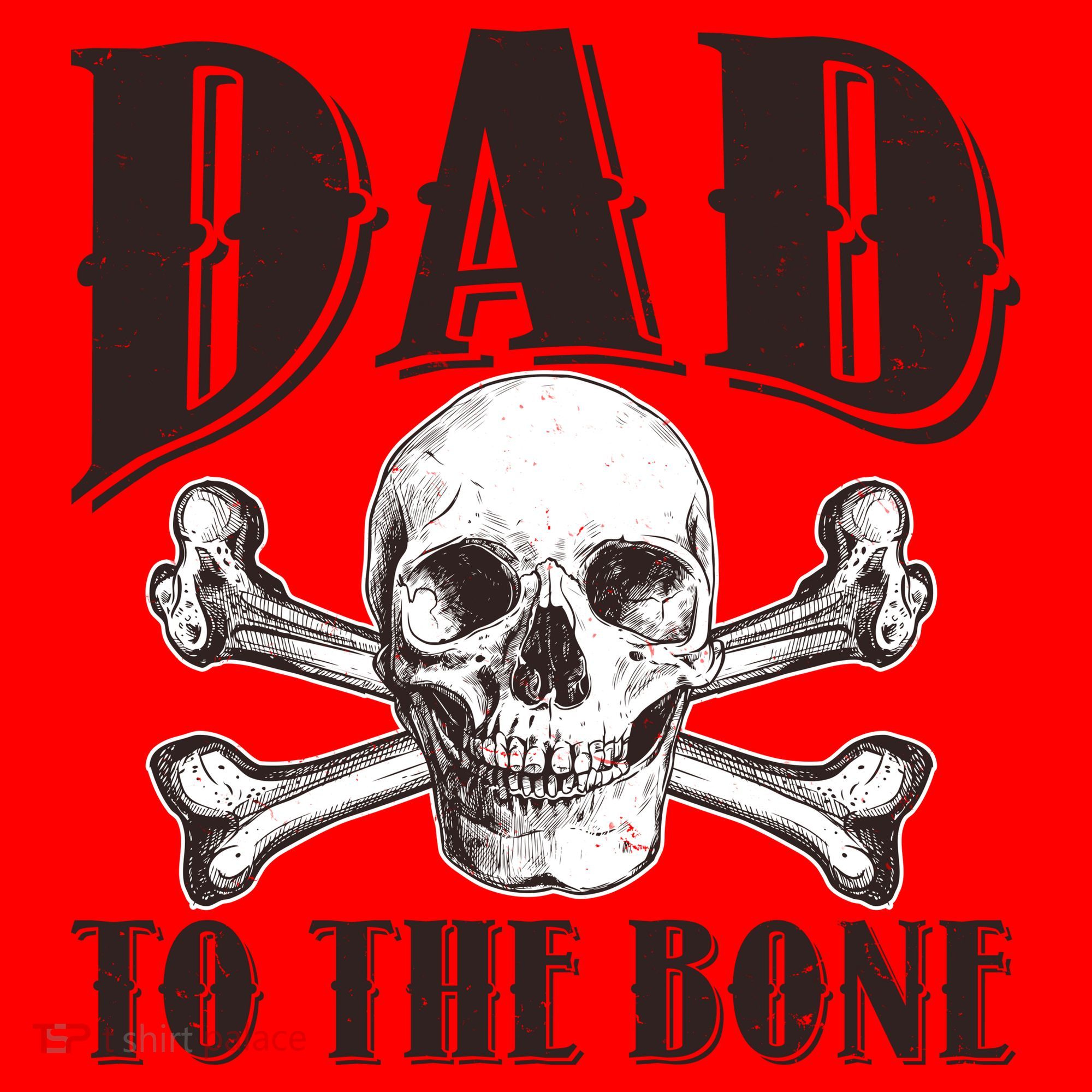 Dad To The Bone Santa Hat