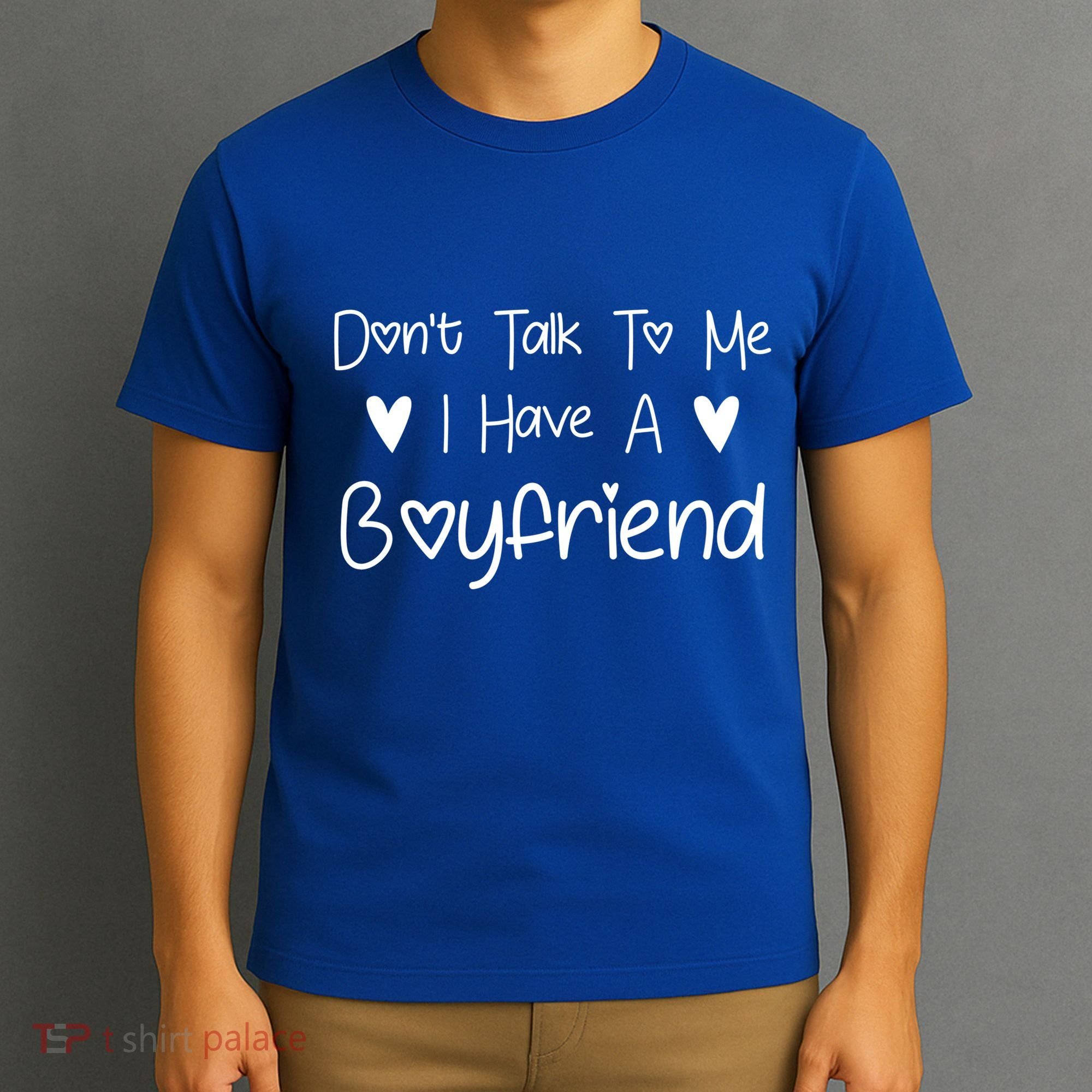 Don't Talk To Me I Have A Friend Funny Couple Friends Gift T-Shirt