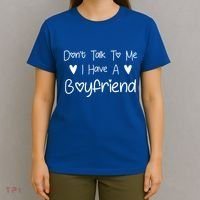 Don't Talk To Me I Have A Friend Funny Couple Friends Gift T-Shirt thumb 4