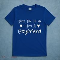 Don't Talk To Me I Have A Friend Funny Couple Friends Gift T-Shirt thumb 5