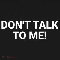 DON'T TALK TO ME Funny Anti Social Introvert Women's Hoodie thumb 2