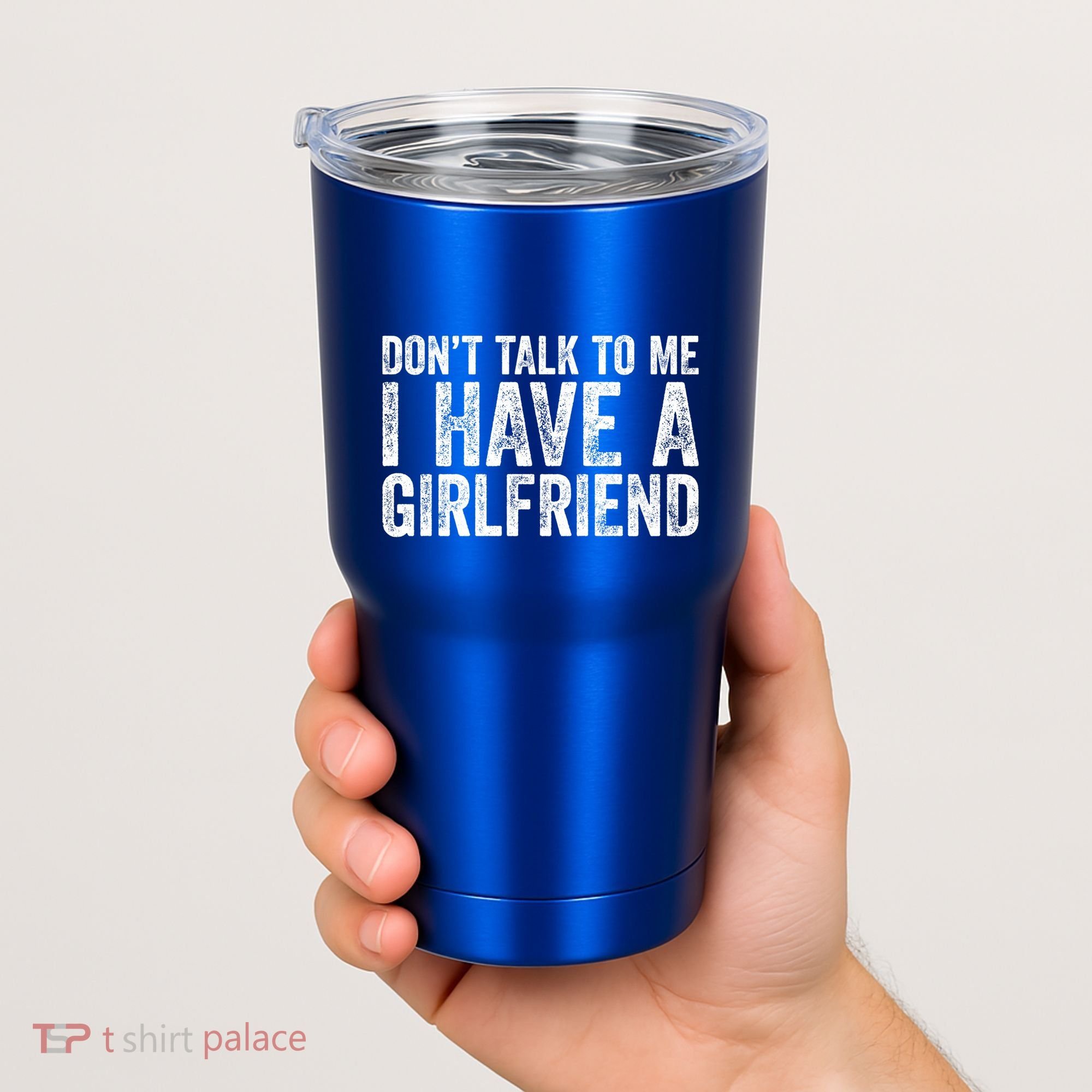 Don't Talk To Me I Have A Friend Gift Tumbler