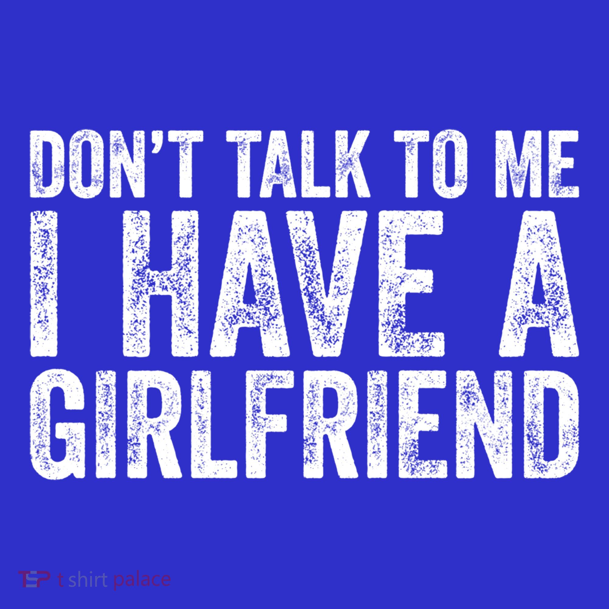 Don't Talk To Me I Have A Friend Gift Mousepad