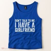 Don't Talk To Me I Have A Friend Gift Tank Top thumb 2