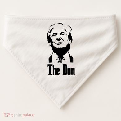 Donald Trump The Don Godfather USA-Made Doggie Bandana