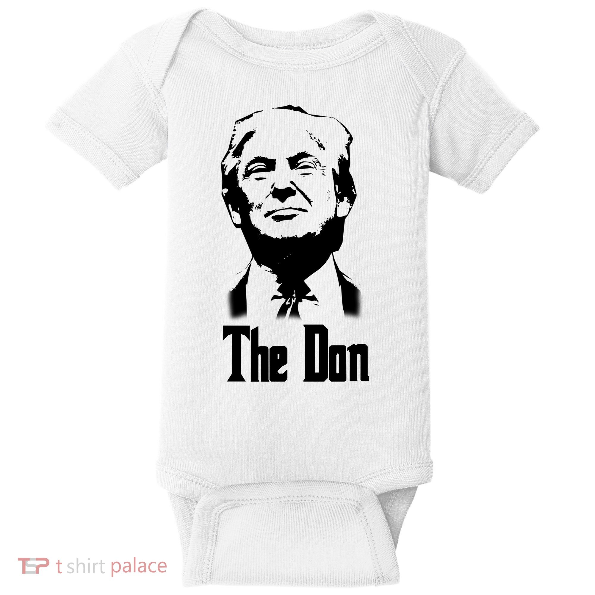 Donald Trump The Don Godfather Baby Bodysuit