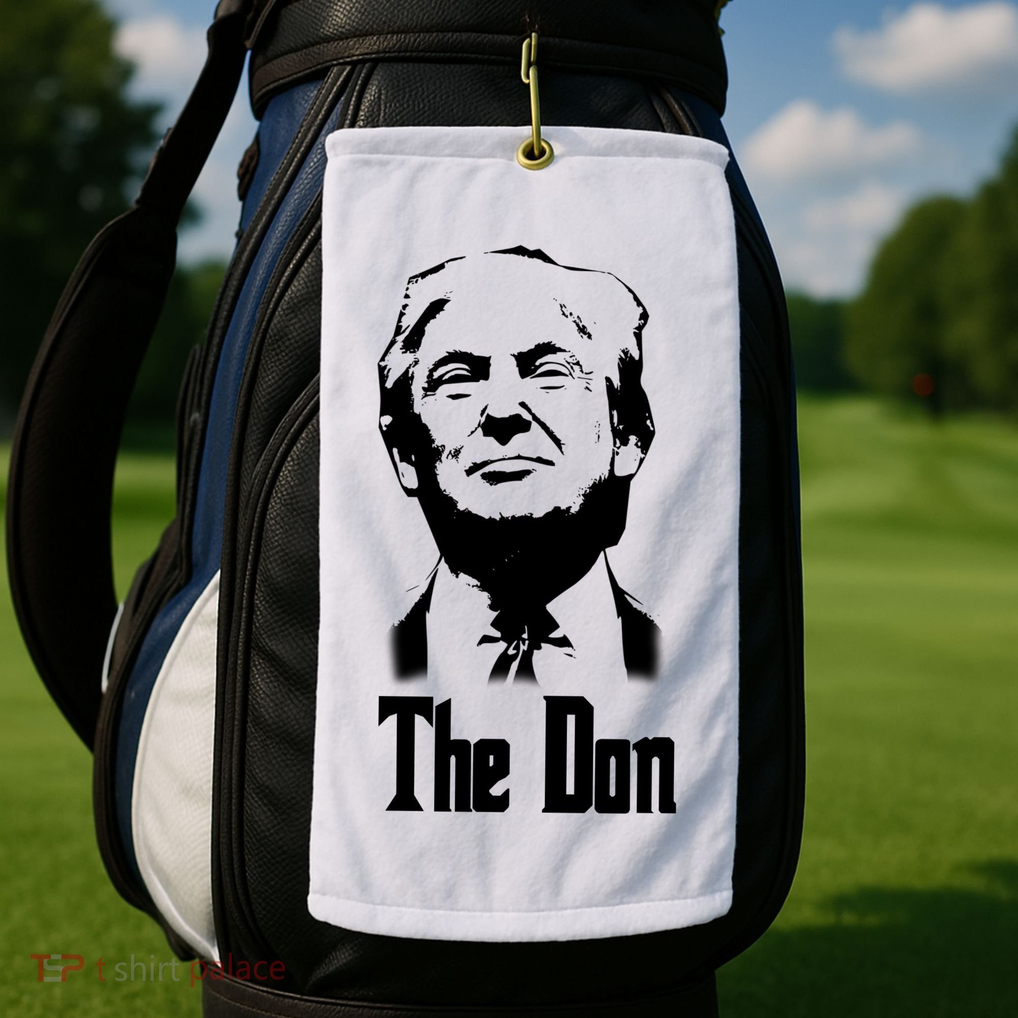 Donald Trump The Don Godfather Golf Towel