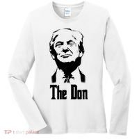Donald Trump The Don Godfather Women's Long Sleeve Shirt thumb 0