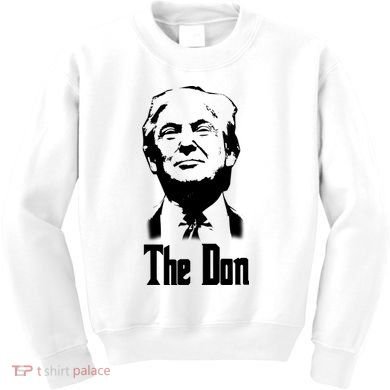 Donald Trump The Don Godfather Kids Sweatshirt