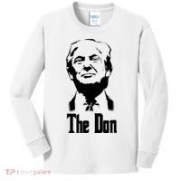 Donald Trump The Don Godfather Kids Long Sleeve Shirt thumb 0
