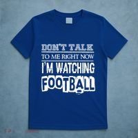 Don't Talk To Me Right Now I'm Watching Football Gift Funny Gift T-Shirt thumb 5