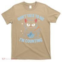 Dont Talk To Me Im Counting Crocheting Cat T-Shirt thumb 0